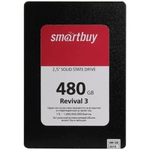Накопитель SSD Smartbuy SATA III 480Gb SB480GB-RVVL3-25SAT3 Revival 3 2.5"