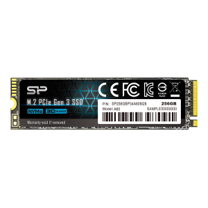 Solid State Disk Silicon Power P34A60 256Gb PCIe Gen3x4 M.2 PCI-Express (PCIe) 2100MBs/1200MBs SP256GBP34A60M32