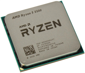 CPU AMD Ryzen 5 5500 OEM (100-000000457) {3,60GHz, Turbo 4,20GHz, Without Graphics AM4}