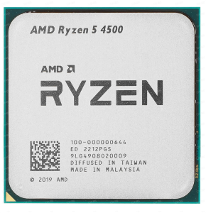 "CPU AMD Ryzen 5 4500 OEM (100-000000644) {3,60GHz, Turbo 4,10GHz, Without Graphics, L3 8Mb, TDP 65W, AM4}